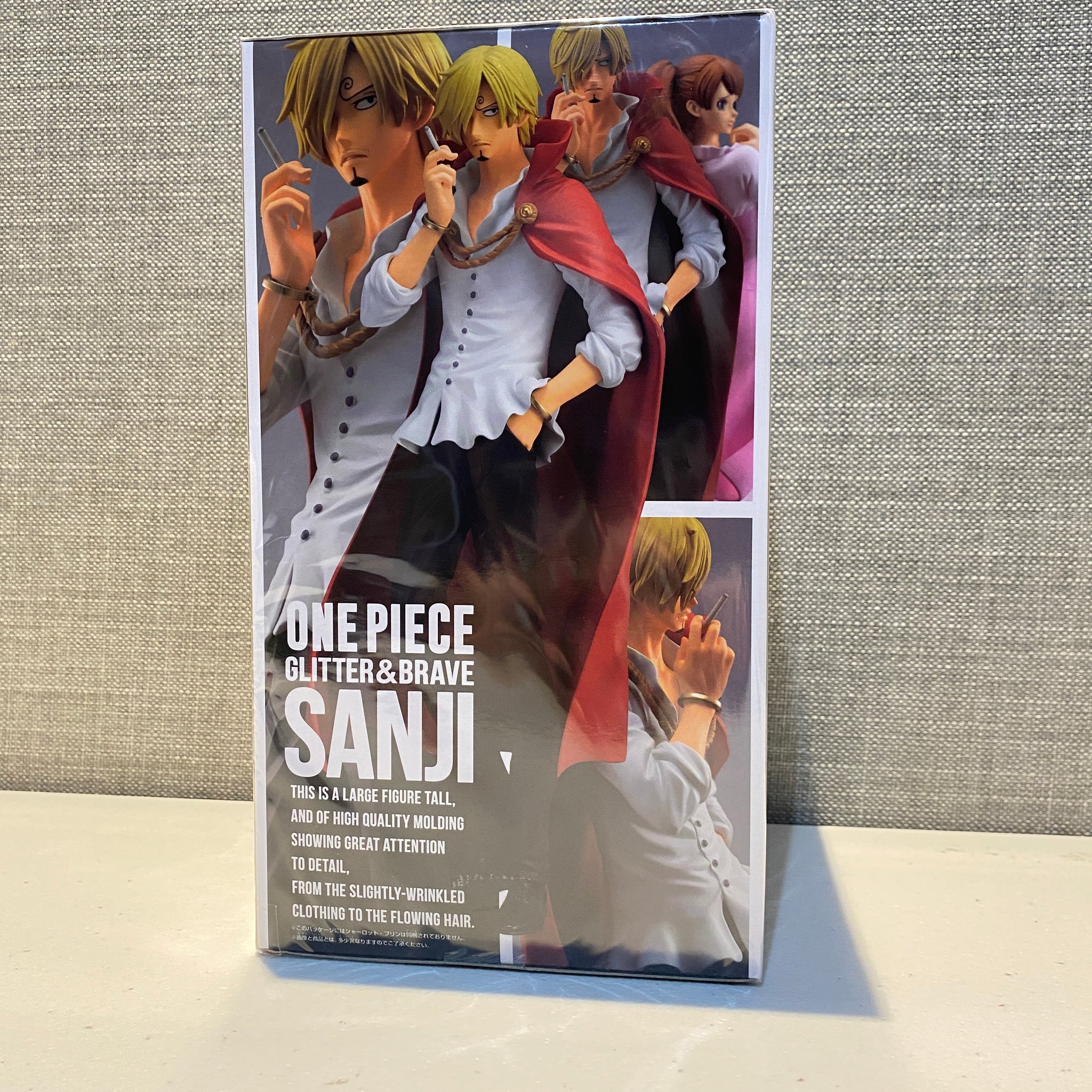 One Piece Sanji Glitter & Brave (With Cape), Hobbies & Toys, Toys & Games  on Carousell