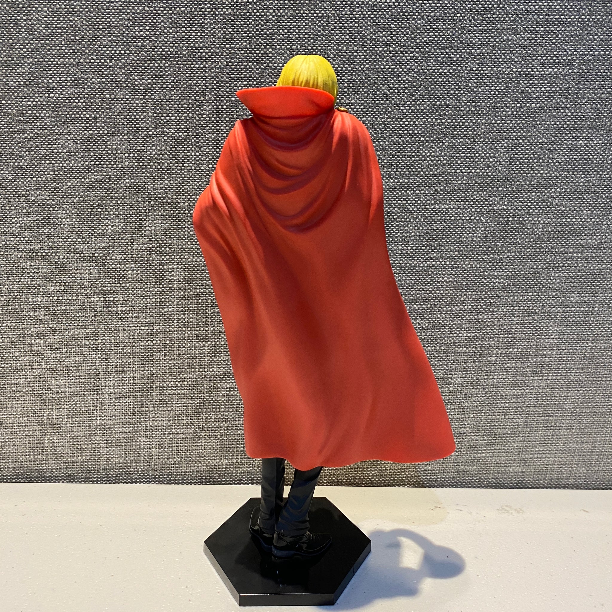 1/12 Black Red Wired Cloak Cape for 6 Shf One Piece Sanji Figure (No  Figure)
